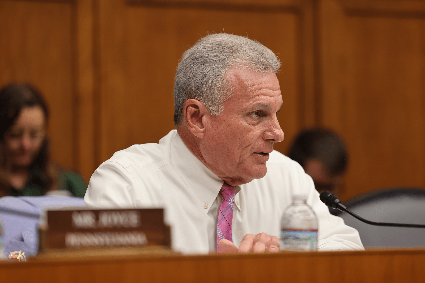 Congressman Buddy Carter speaks during the Environment Subcommittee hearing.