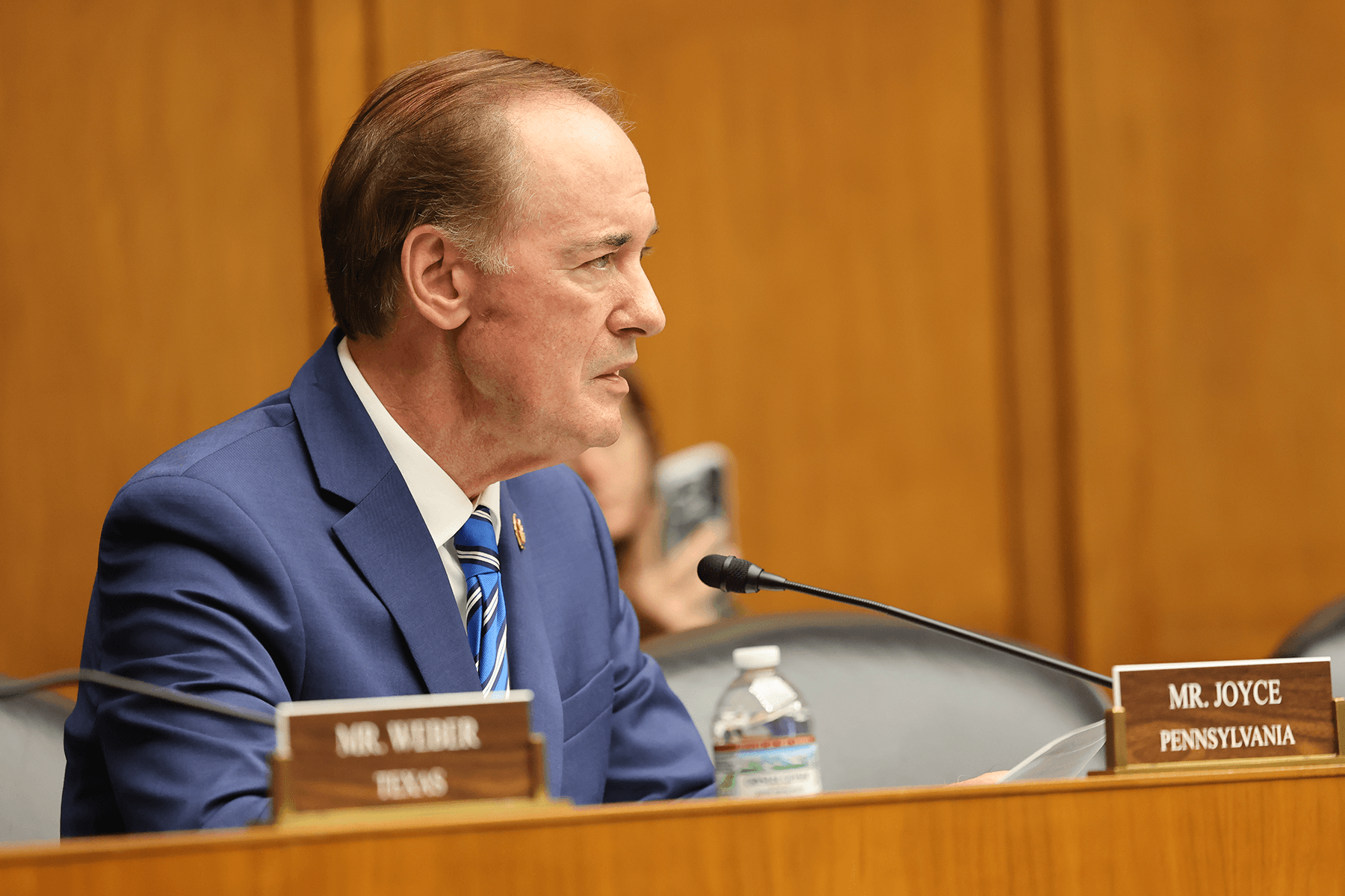 Congressman John Joyce, M.D. speaks during the Environment Subcommittee hearing.